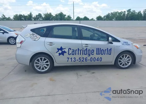 2012 Toyota Prius V Five из США, поврежденный, VIN JTDZN3EU2C3025796